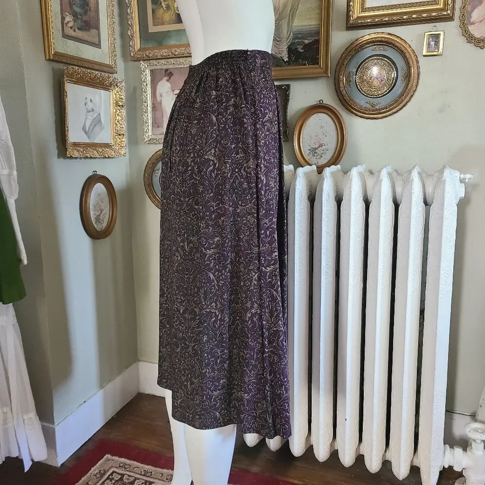 Vintage Purple Skirt - Picture 3 of 7